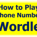 phone number wordle