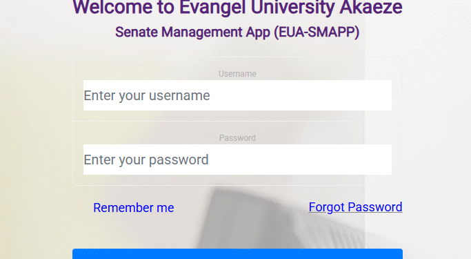 Evangel University Admission Status