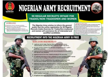 nigerian army recruitment 2025